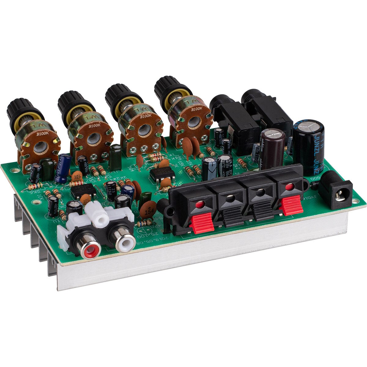 TDA8946 HiFi Stereo 1215 VDC 60W Max Amp Board with Microphone and